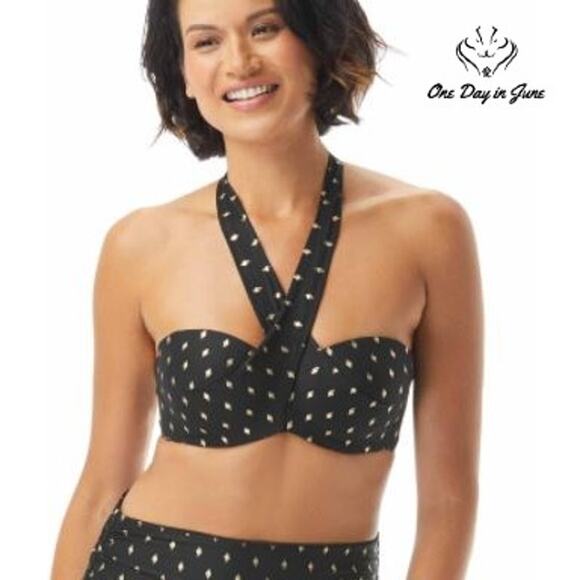 Coco Reef Five Way Underwire Bikini Top Size 32/24DD - Picture 3 of 4